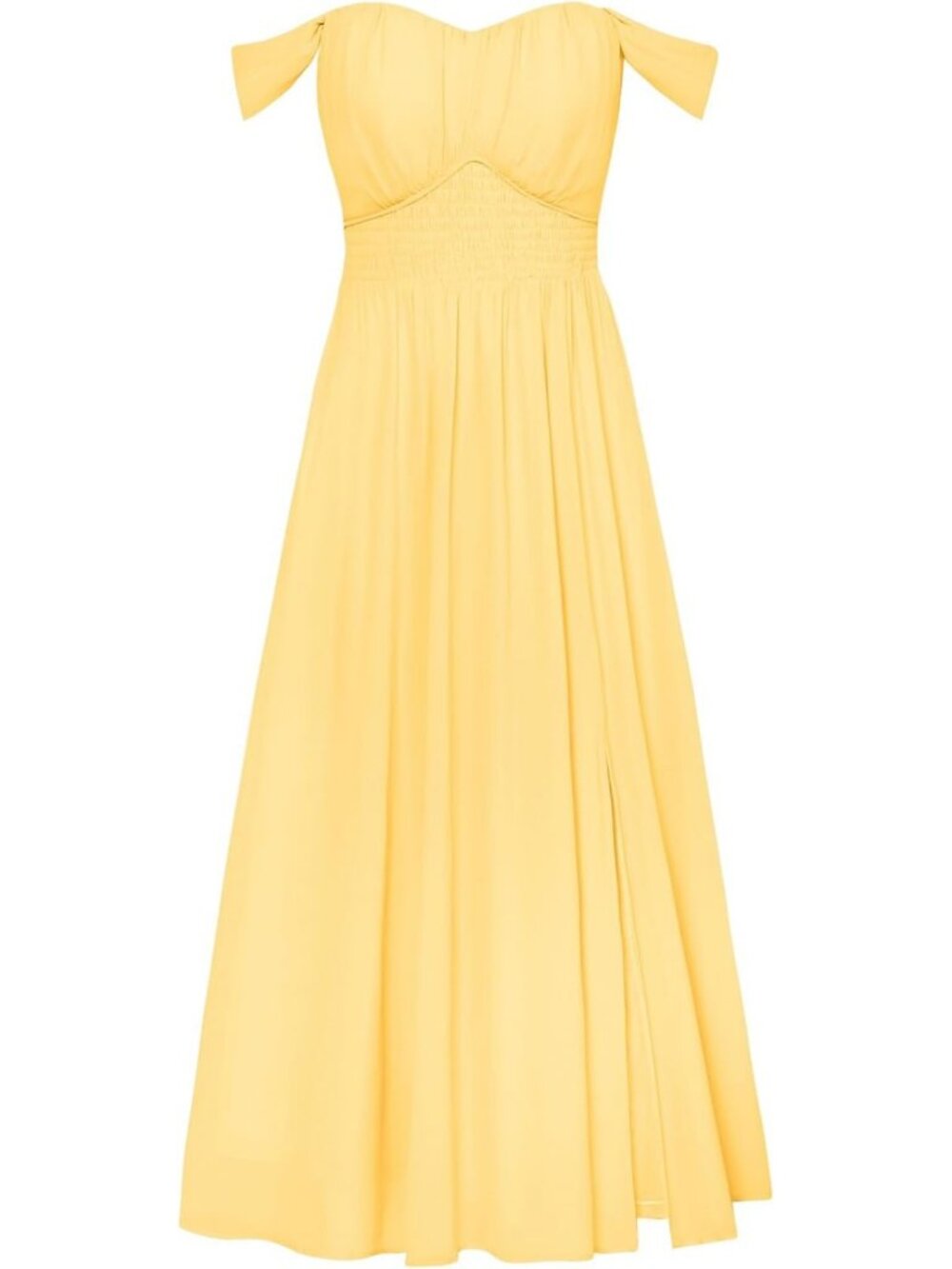 Floral Summer Maxi Dress for Women | Off-Shoulder A-Line Wedding & Beach Guest